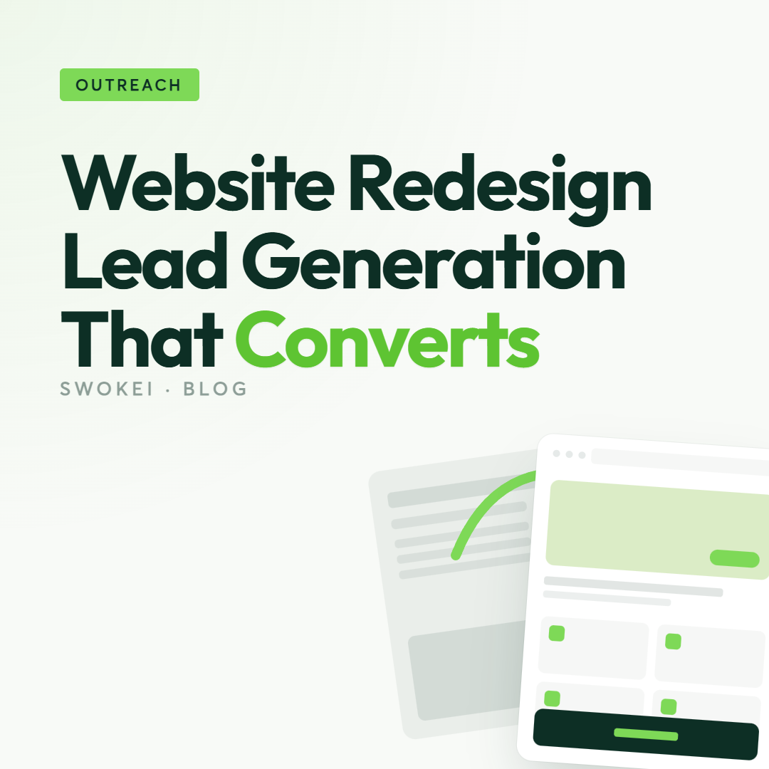 Website Redesign Lead Generation That Converts