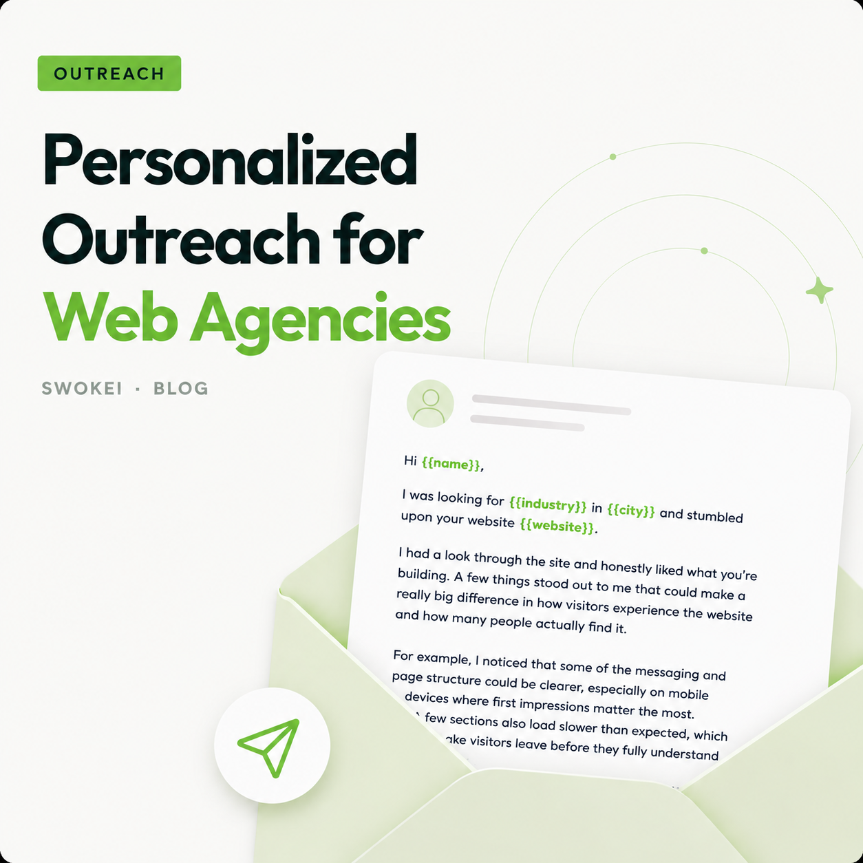 Personalized Outreach for Web Agencies